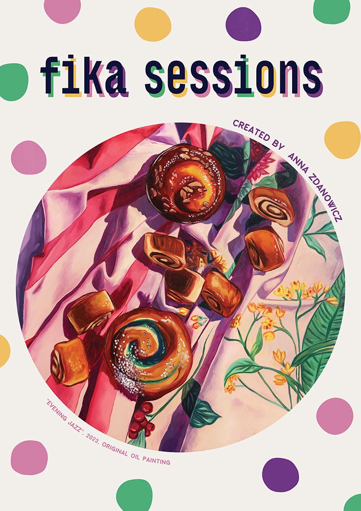 Evening Jazz art print by Anna Zdanowicz for $57.95 CAD