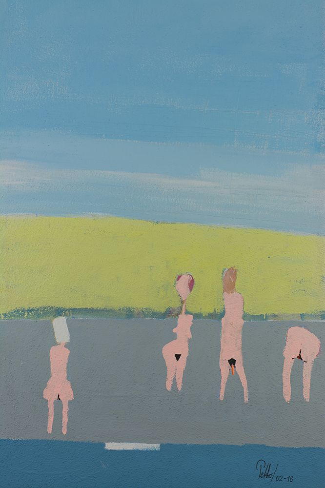 Nudist Beach art print by Mr. Petto for $57.95 CAD