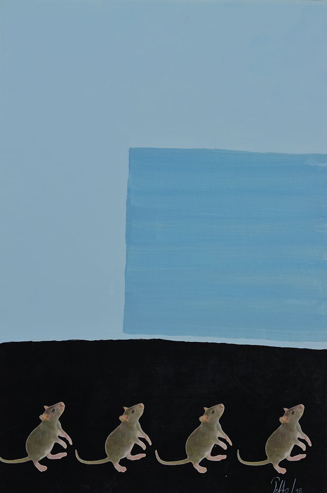 Dancing Mice art print by Mr. Petto for $57.95 CAD