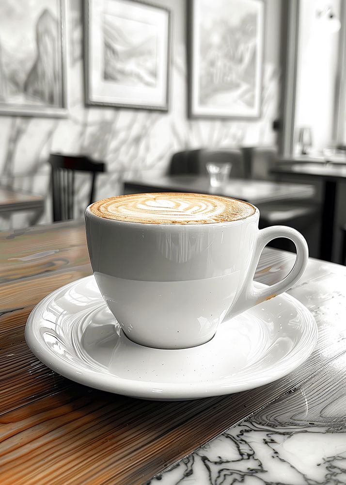 I Love Coffee Food Illustration Art (5) art print by Justyna Jaszke for $57.95 CAD
