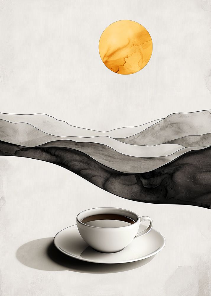 I Love Coffee Food Illustration Art (10) art print by Justyna Jaszke for $57.95 CAD