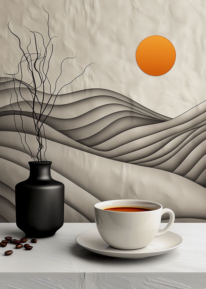 I Love Coffee Food Illustration Art (11) art print by Justyna Jaszke for $57.95 CAD