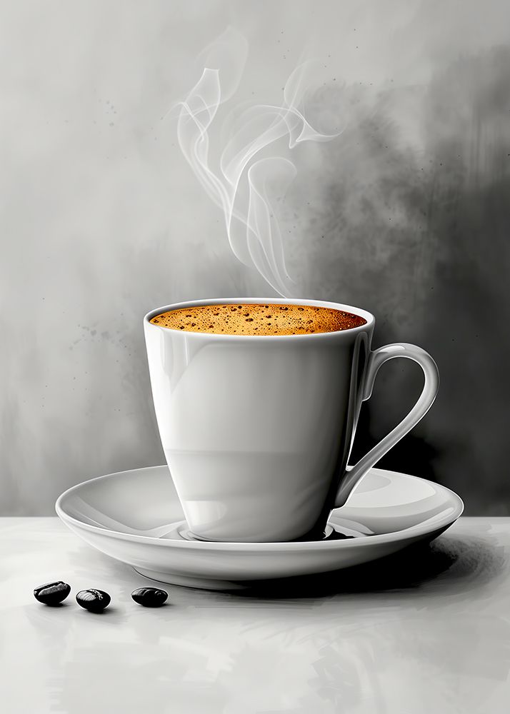 I Love Coffee Food Illustration Art (16) art print by Justyna Jaszke for $57.95 CAD