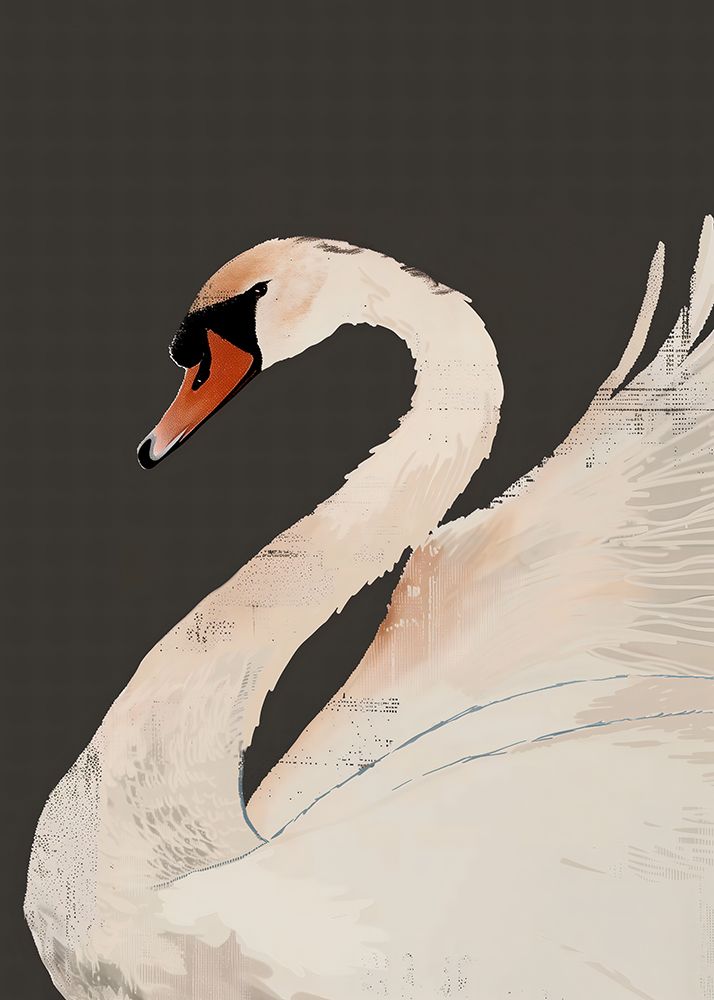 The Swan art print by Andreas Magnusson for $57.95 CAD
