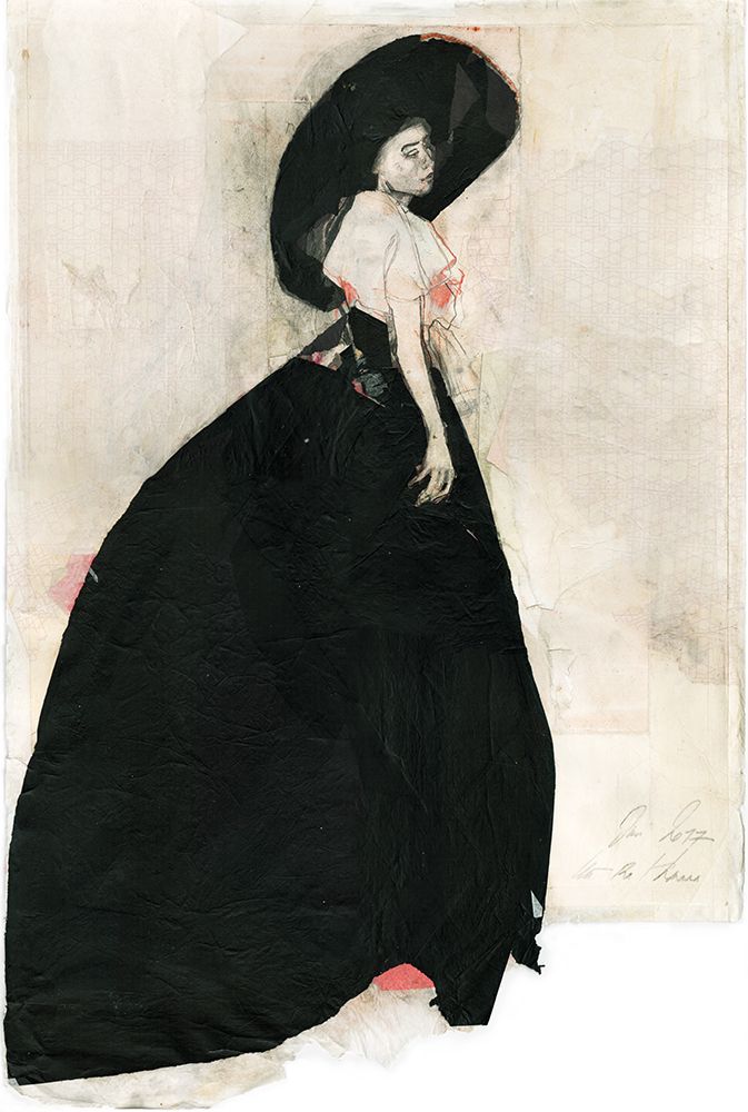 Hommage An Toulouse-Lautrec XXIX art print by Ute Rathmann for $57.95 CAD
