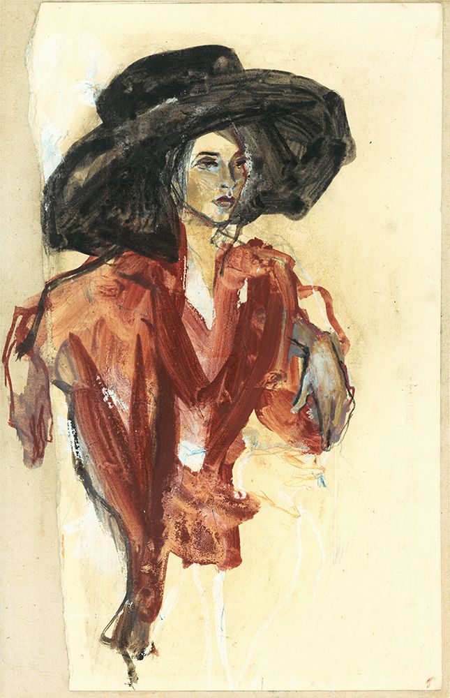 Hommage An Toulouse-Lautrec XXVIII art print by Ute Rathmann for $57.95 CAD