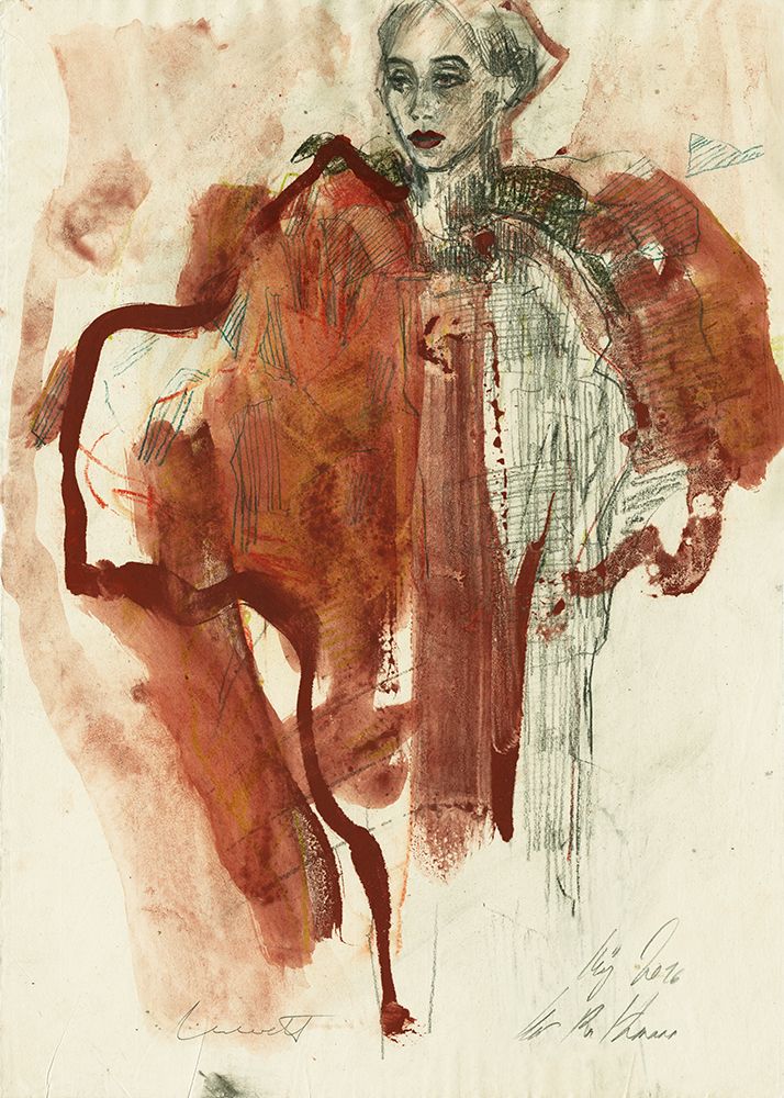 Hommage An Toulouse-Lautrec XXXVI art print by Ute Rathmann for $57.95 CAD