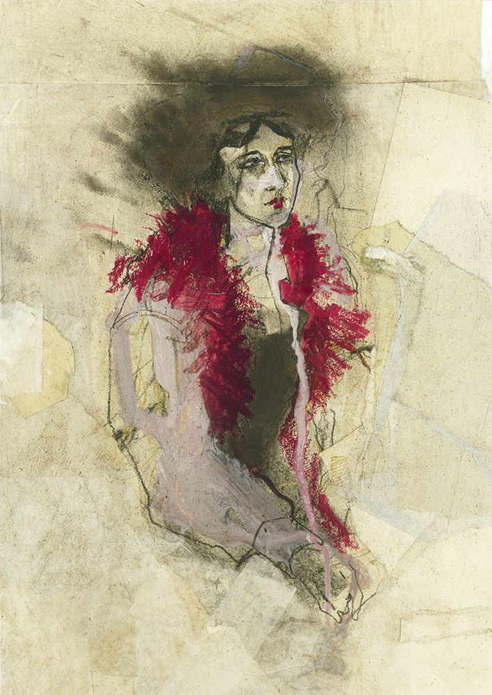 Hommage An Toulouse-Lautrec VI art print by Ute Rathmann for $57.95 CAD