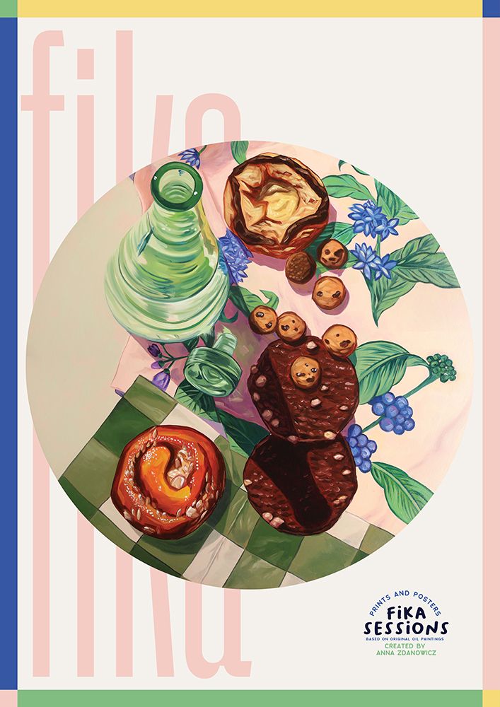 Forget Me Not art print by Anna Zdanowicz for $57.95 CAD