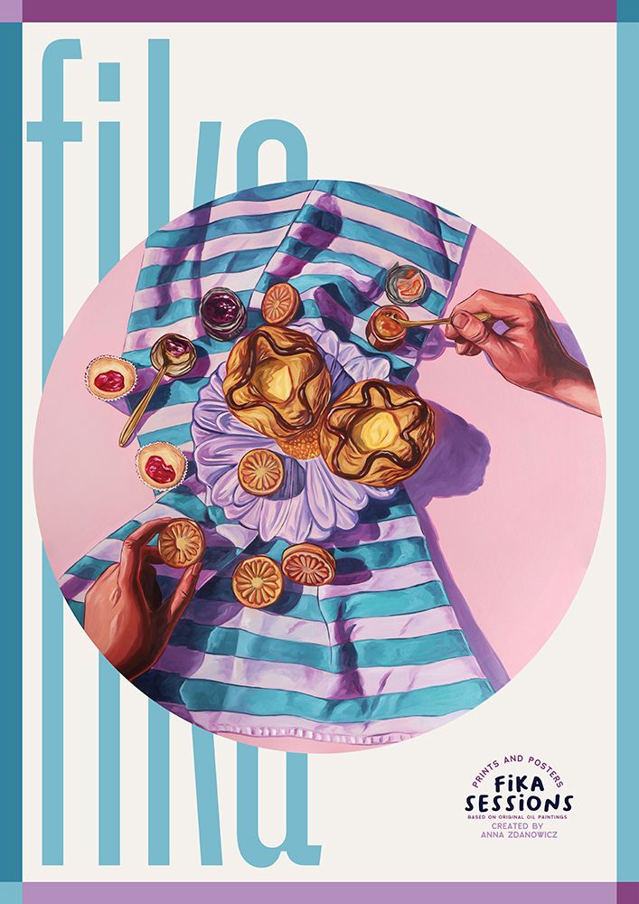In the Lavender Shadows art print by Anna Zdanowicz for $57.95 CAD