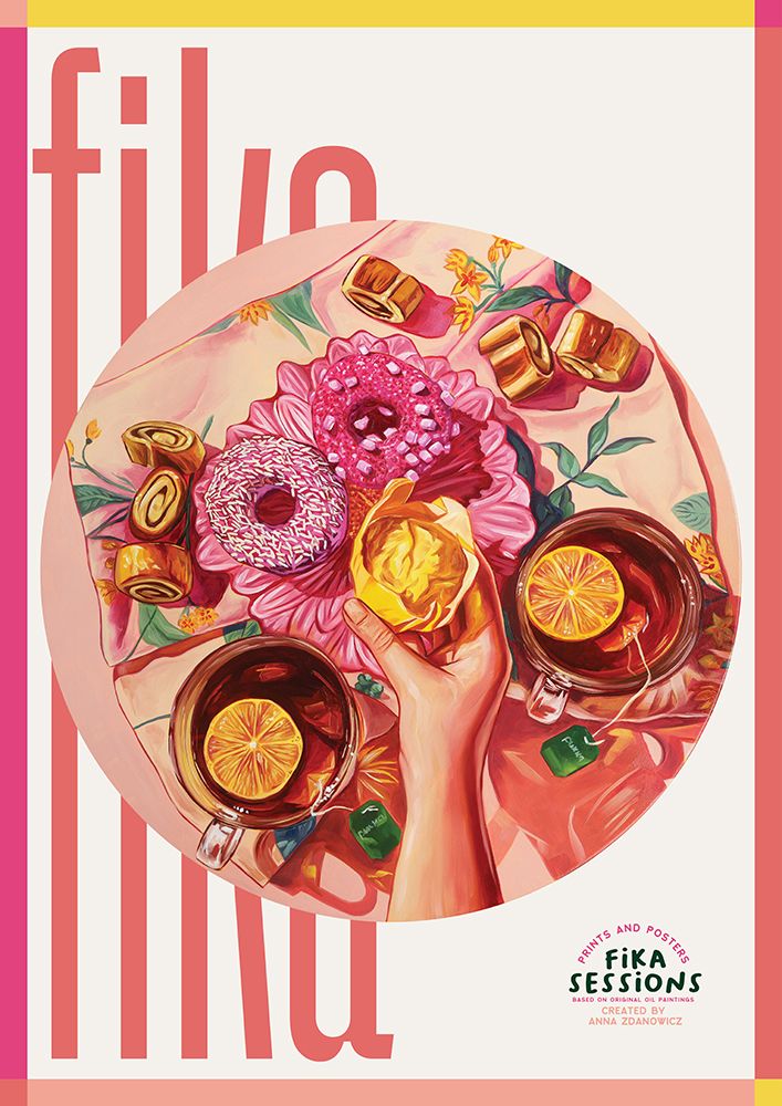 Spill the Tea art print by Anna Zdanowicz for $57.95 CAD