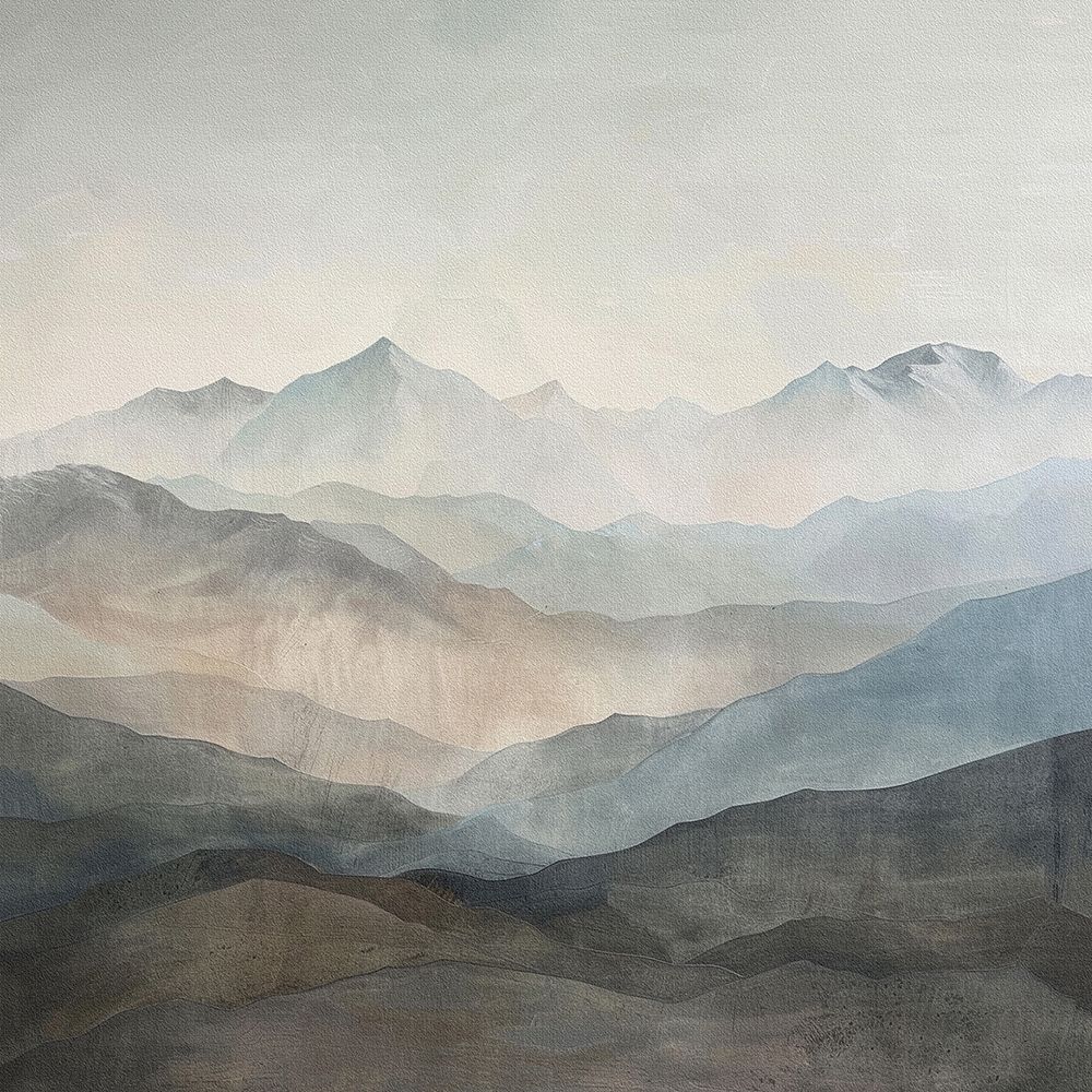Poster Canvas Mountain 36 art print by Bilge Paksoylu for $57.95 CAD