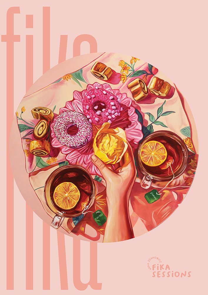 Spill the Tea art print by Anna Zdanowicz for $57.95 CAD