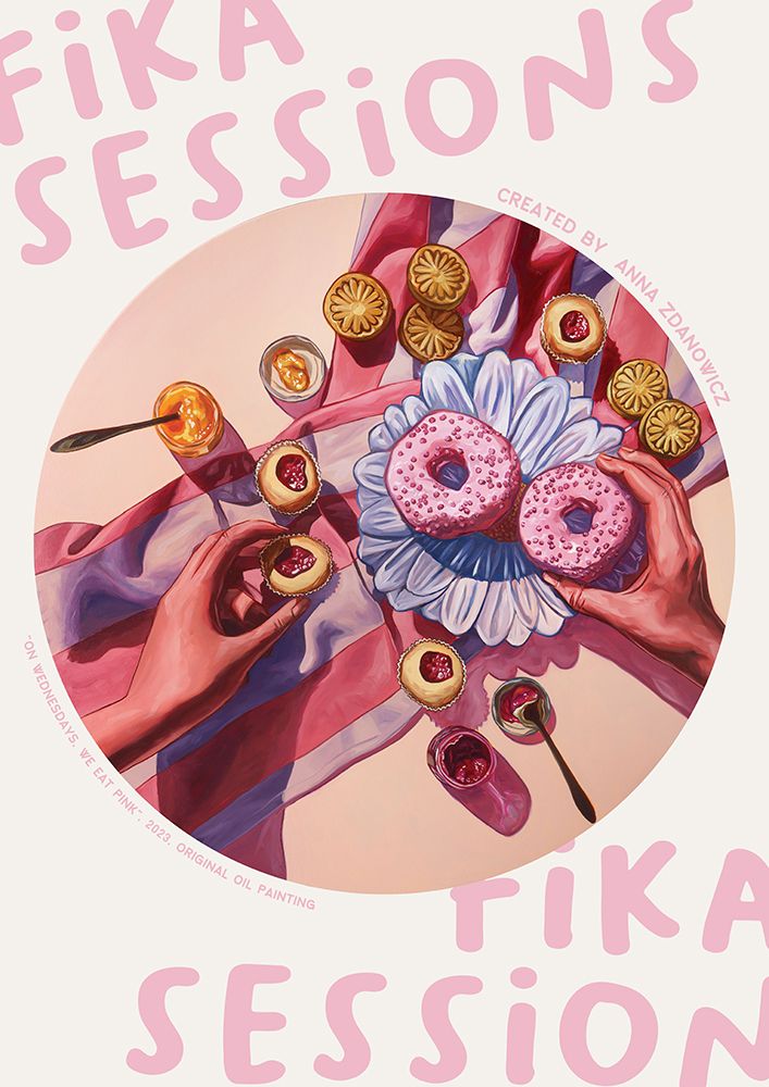 On Wednesdays art print by Anna Zdanowicz for $57.95 CAD