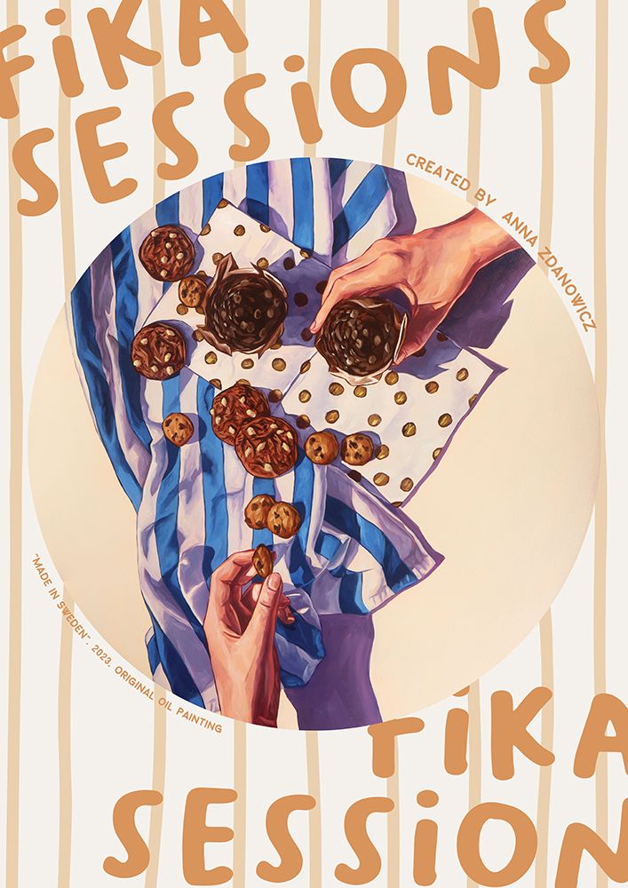 Made In Sweden art print by Anna Zdanowicz for $57.95 CAD