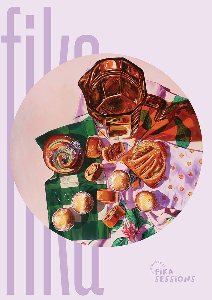 Amber and Green art print by Anna Zdanowicz for $57.95 CAD