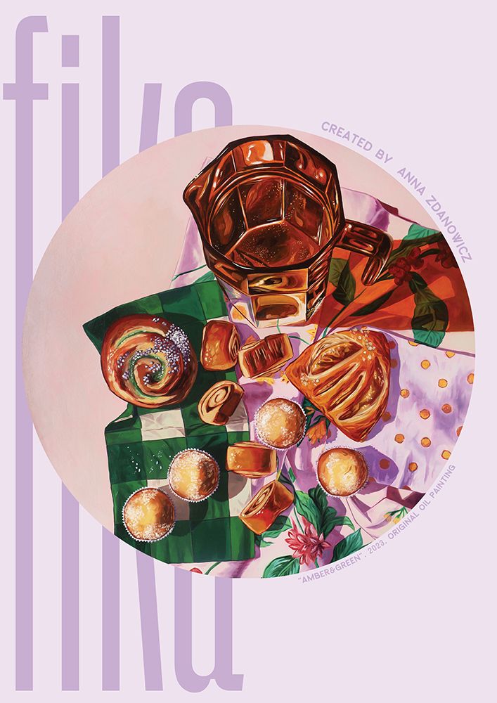 Amber and Green art print by Anna Zdanowicz for $57.95 CAD
