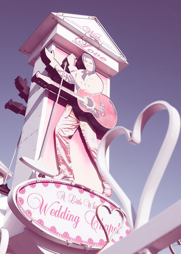 Wedding Chappel Elvis Las Vegas art print by Pictufy Studio III for $57.95 CAD