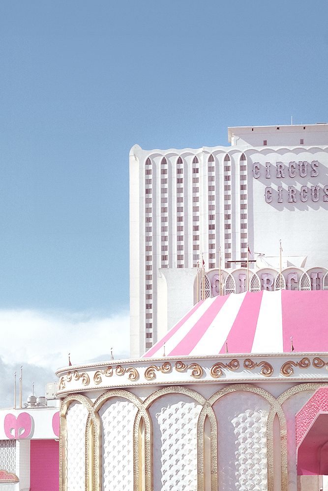 Las Vegas Architecture Hotel Circus art print by Pictufy Studio III for $57.95 CAD
