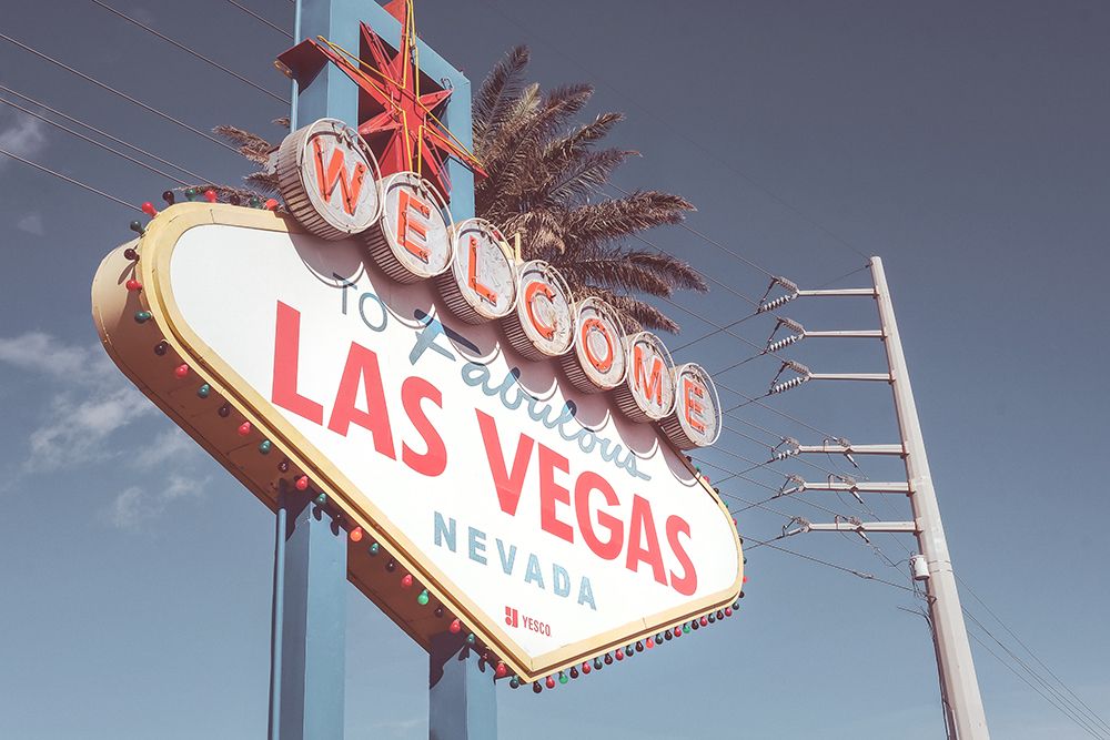 Las Vegas Sign Color art print by Pictufy Studio III for $57.95 CAD