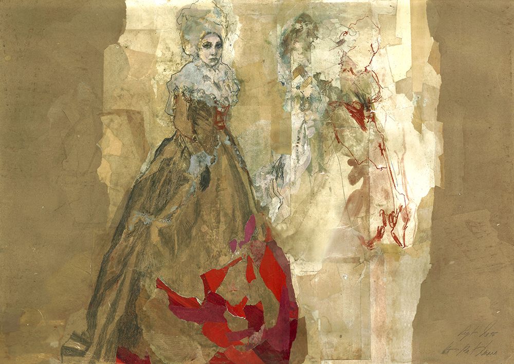 Hommage An Watteau XIV art print by Ute Rathmann for $57.95 CAD