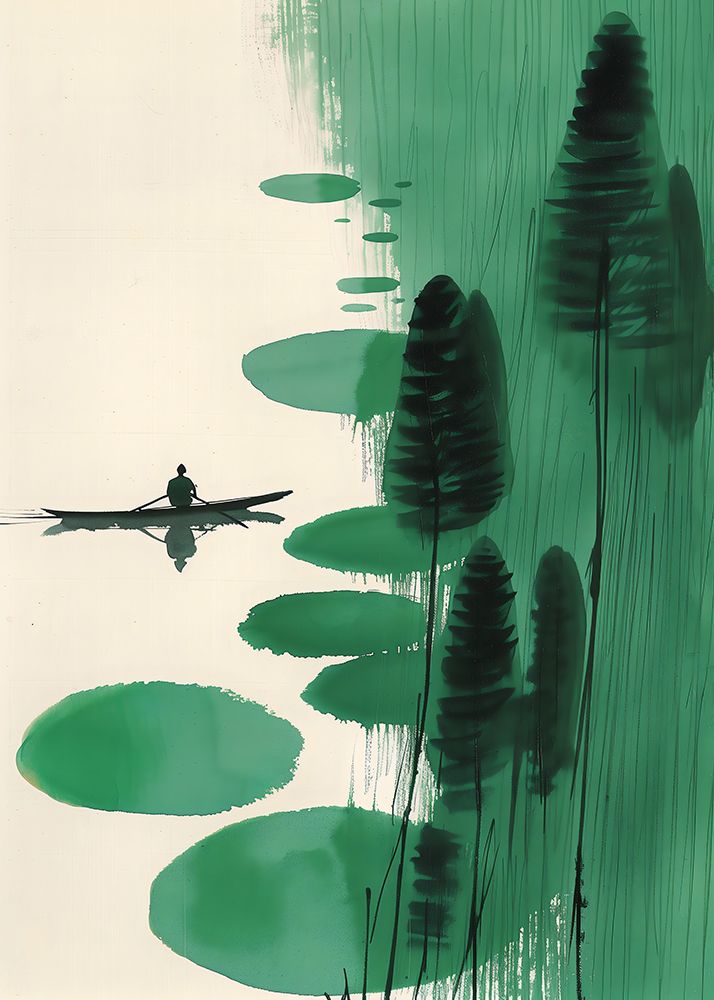 Serenity On the River art print by Andreas Magnusson for $57.95 CAD