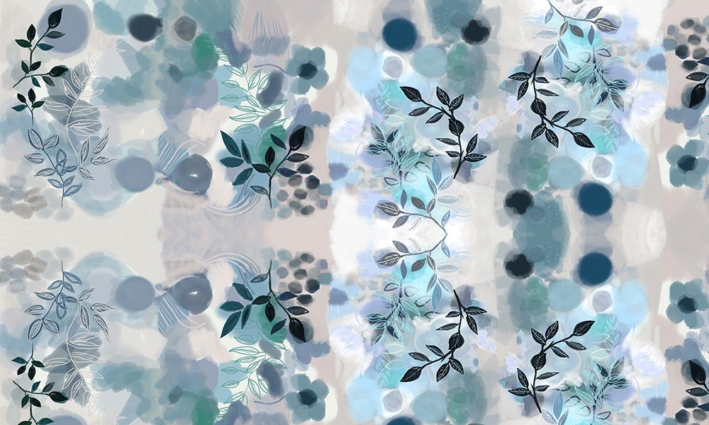 Blue Vine Mix art print by cartissi for $57.95 CAD