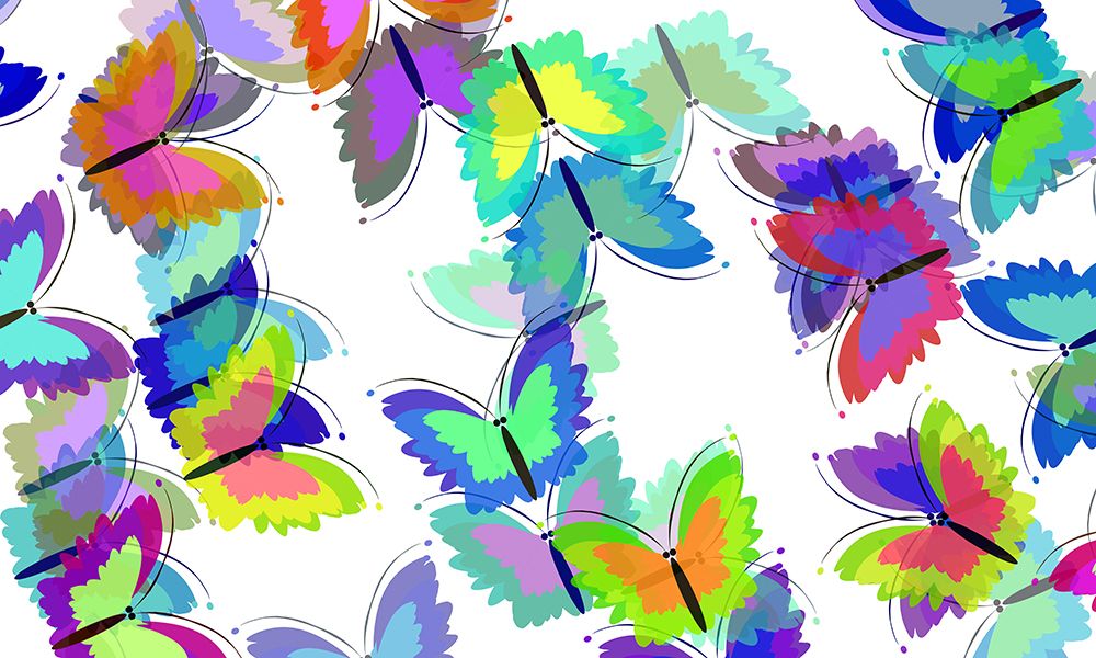 Butterfly Mix art print by cartissi for $57.95 CAD