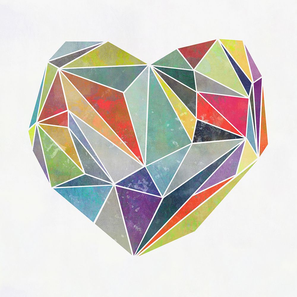 Heart Graphic 5 art print by Mareike Bohmer for $57.95 CAD
