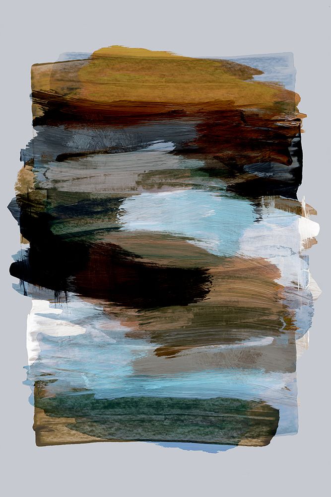 Abstract Brush Strokes 78X art print by Mareike Bohmer for $57.95 CAD