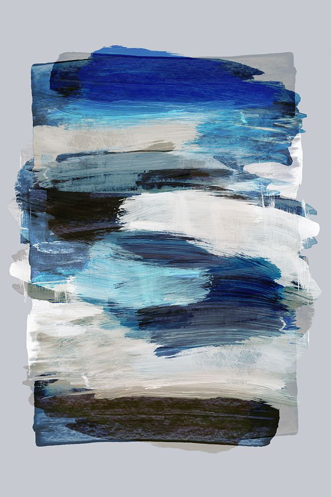 Abstract Brush Strokes 78Y art print by Mareike Bohmer for $57.95 CAD