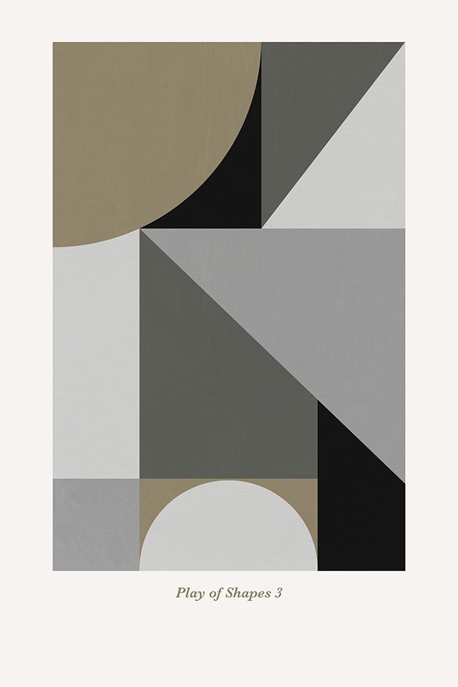 Play of Shapes 3 art print by Mareike Bohmer for $57.95 CAD