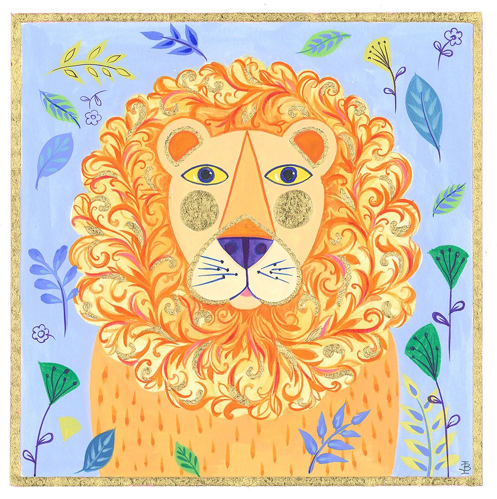 Leo Lion art print by Isabelle Brent for $57.95 CAD