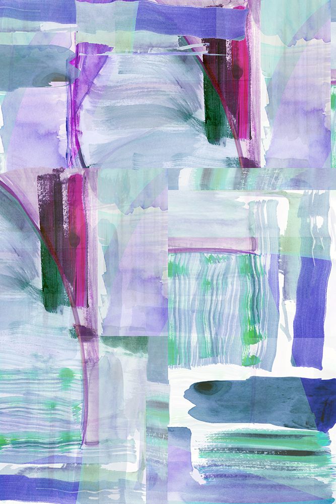 Plum Purple Lilac Abstract 1 art print by cartissi for $57.95 CAD