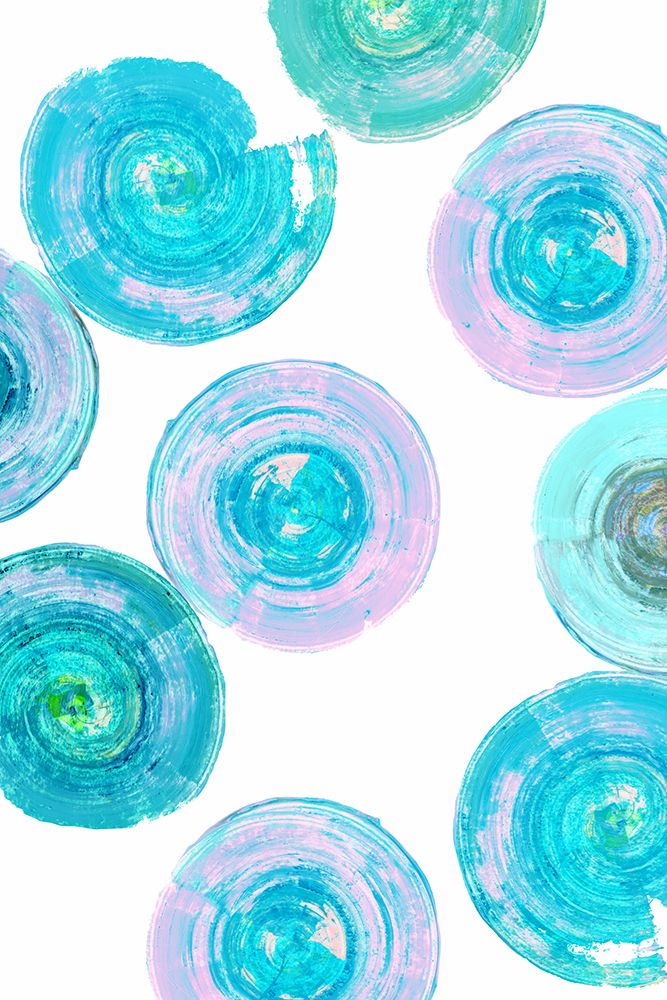 Spinning Whirls 3 art print by cartissi for $57.95 CAD