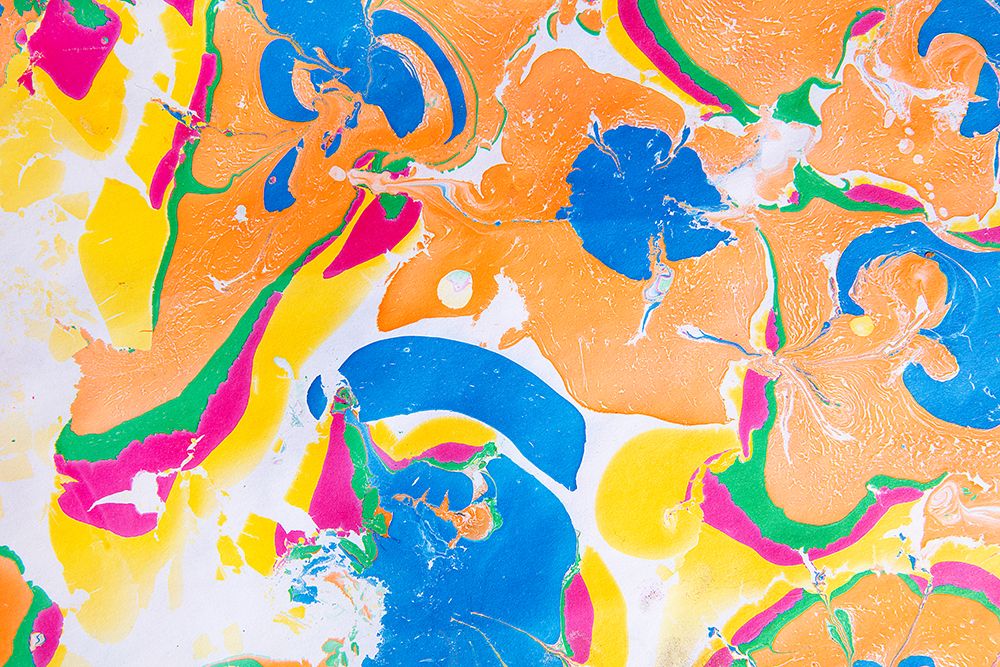 Colorful psychedelic art print  nAo8 art print by Julia Ramiro for $57.95 CAD