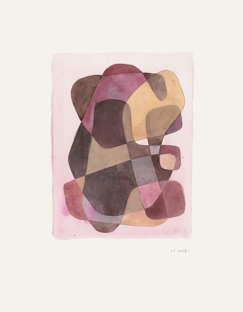 Abstract Composition N.11 art print by Catalina Somolinos for $57.95 CAD