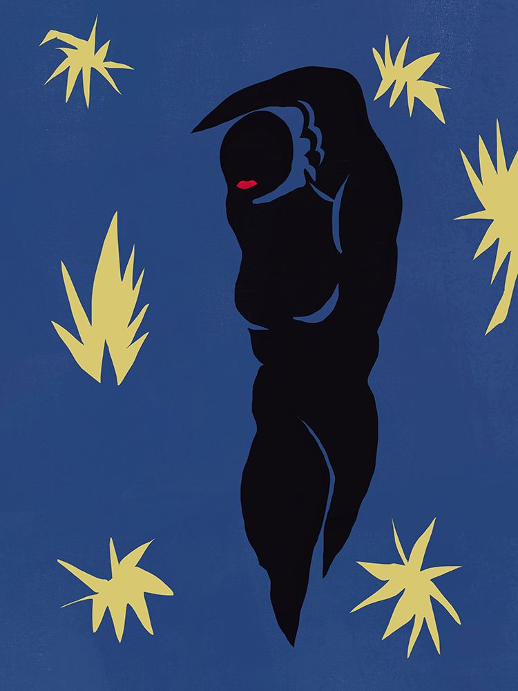 Figure cut out after matisse art print by Little Dean for $57.95 CAD