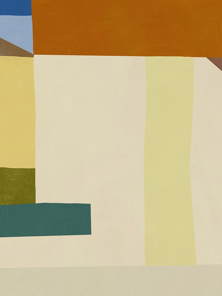 Overlay of colors minimal design 04 art print by Little Dean for $57.95 CAD