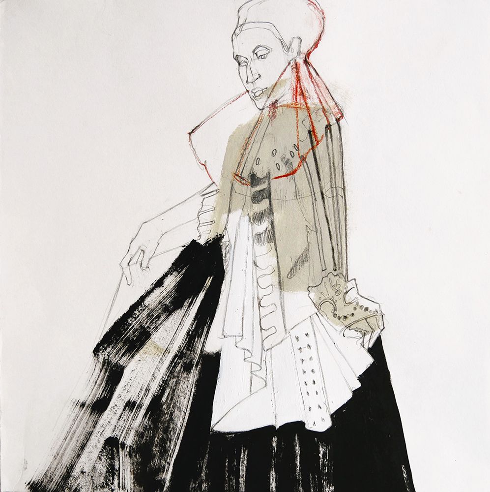 Fashion art print by Doris Schmitz for $57.95 CAD