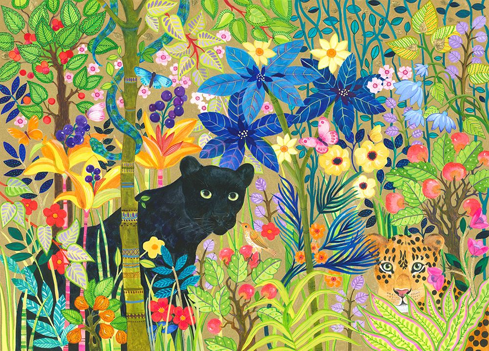 Panther Jungle art print by Isabelle Brent for $57.95 CAD