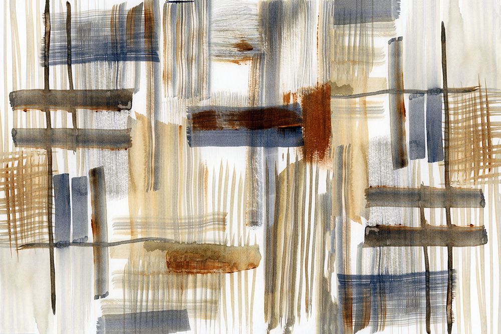 Earthtone Shapes 2 art print by cartissi for $57.95 CAD