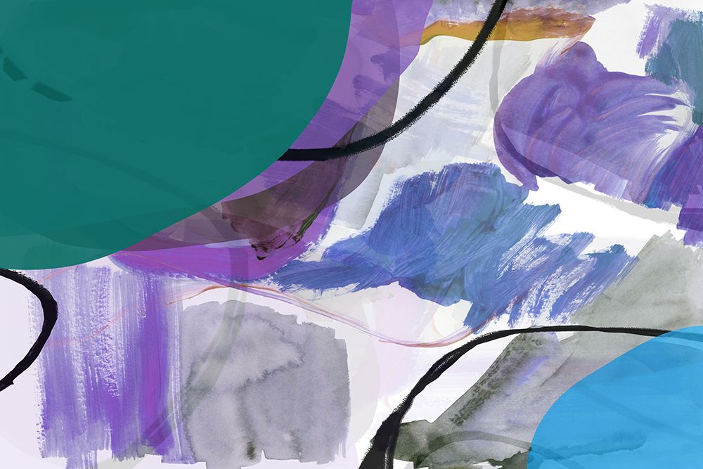 Fluid Abstract Shapes 1 art print by cartissi for $57.95 CAD