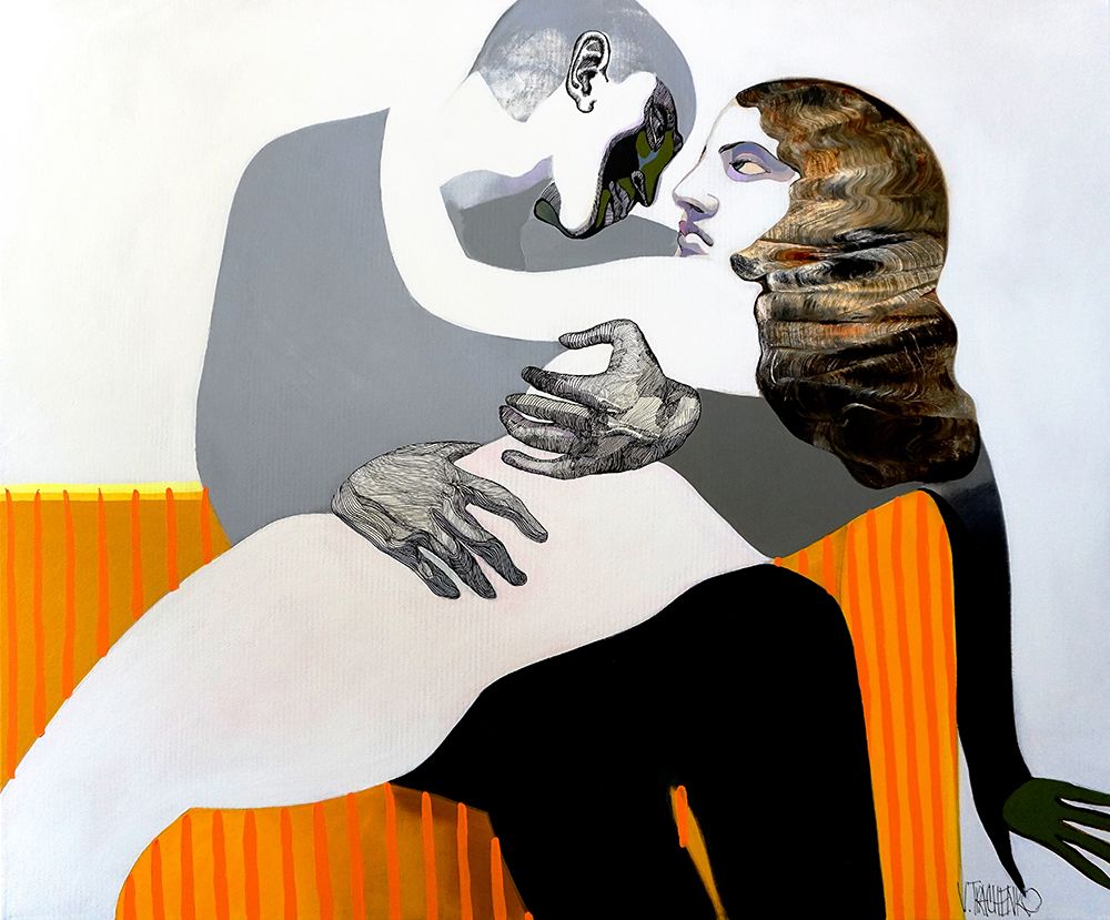 Afterkiss art print by Victor Tkachenko for $57.95 CAD