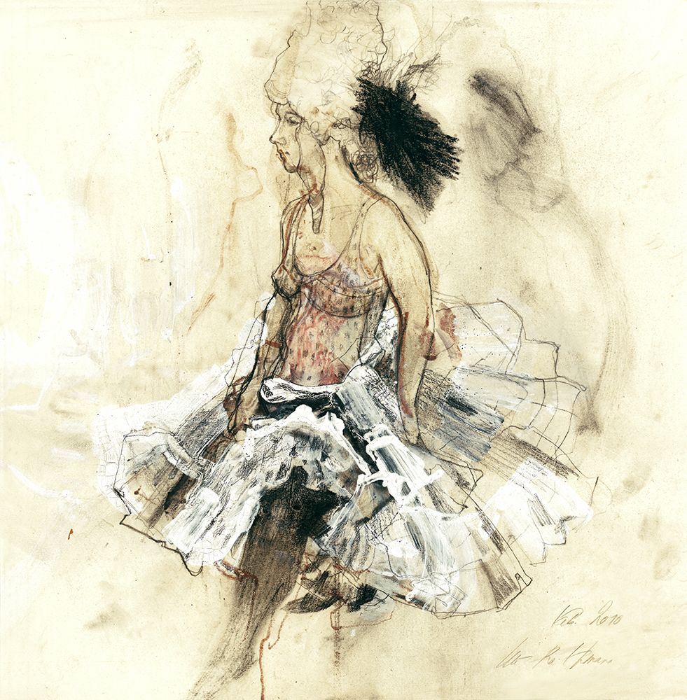 Hommage An Degas VII art print by Ute Rathmann for $57.95 CAD