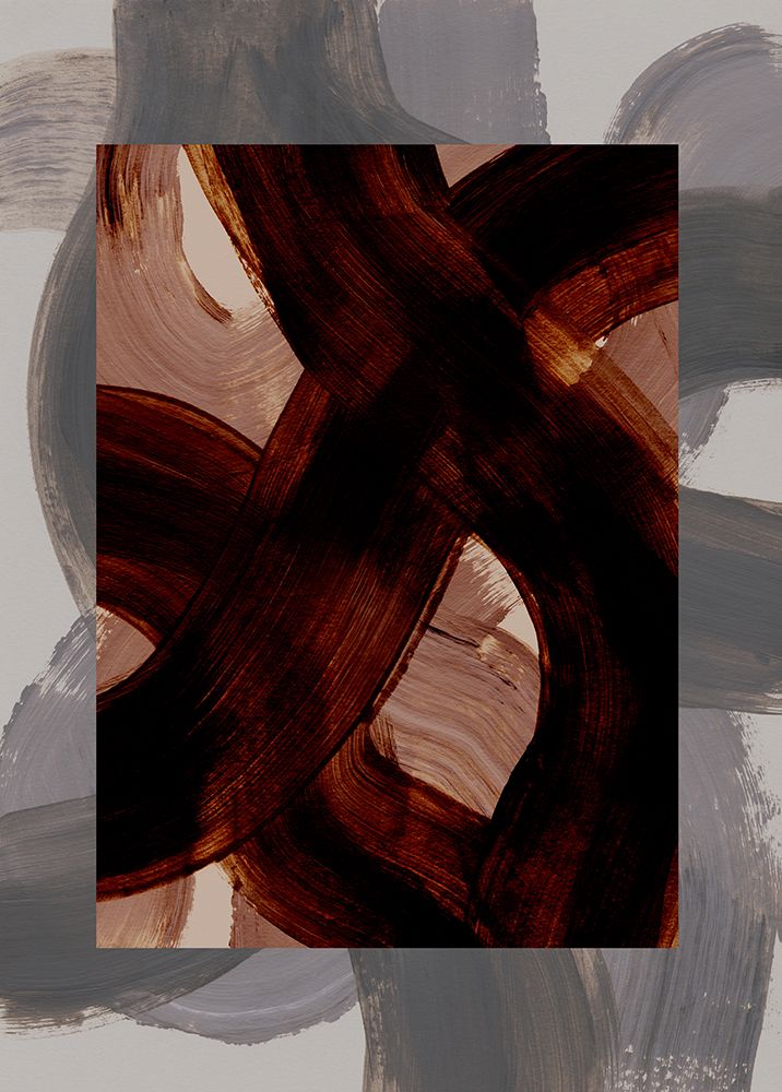 Abstract Brush Strokes 150 art print by Mareike Bohmer for $57.95 CAD