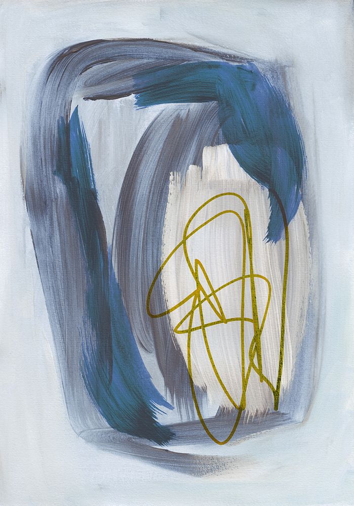 Abstract Brush Strokes 156X art print by Mareike Bohmer for $57.95 CAD