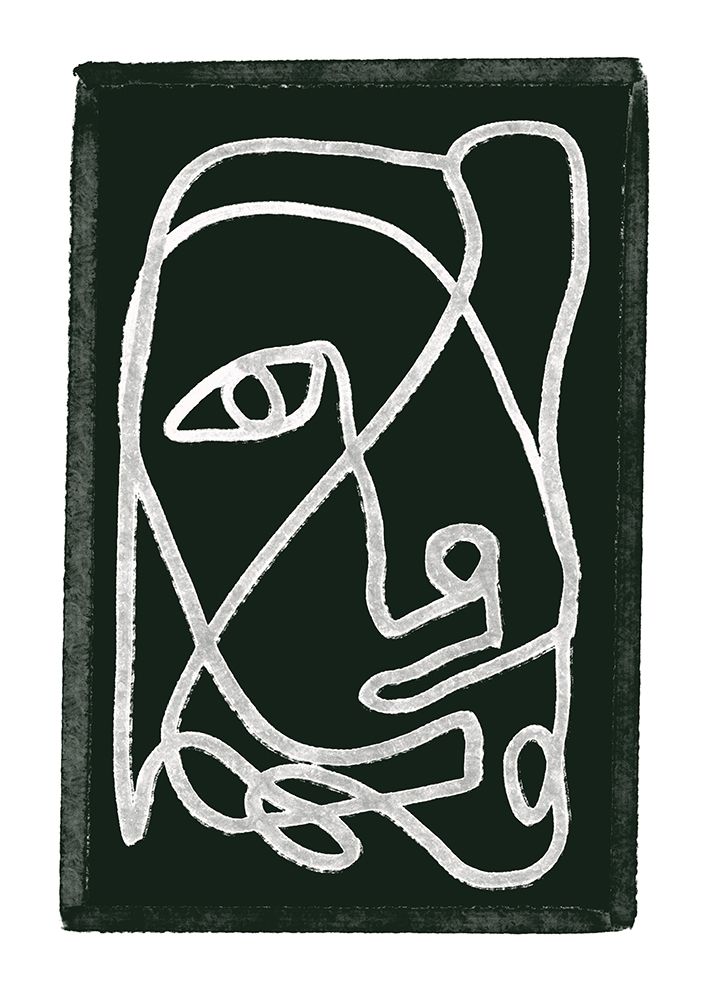 Abstract lined black art print by Sharyn Bursic for $57.95 CAD