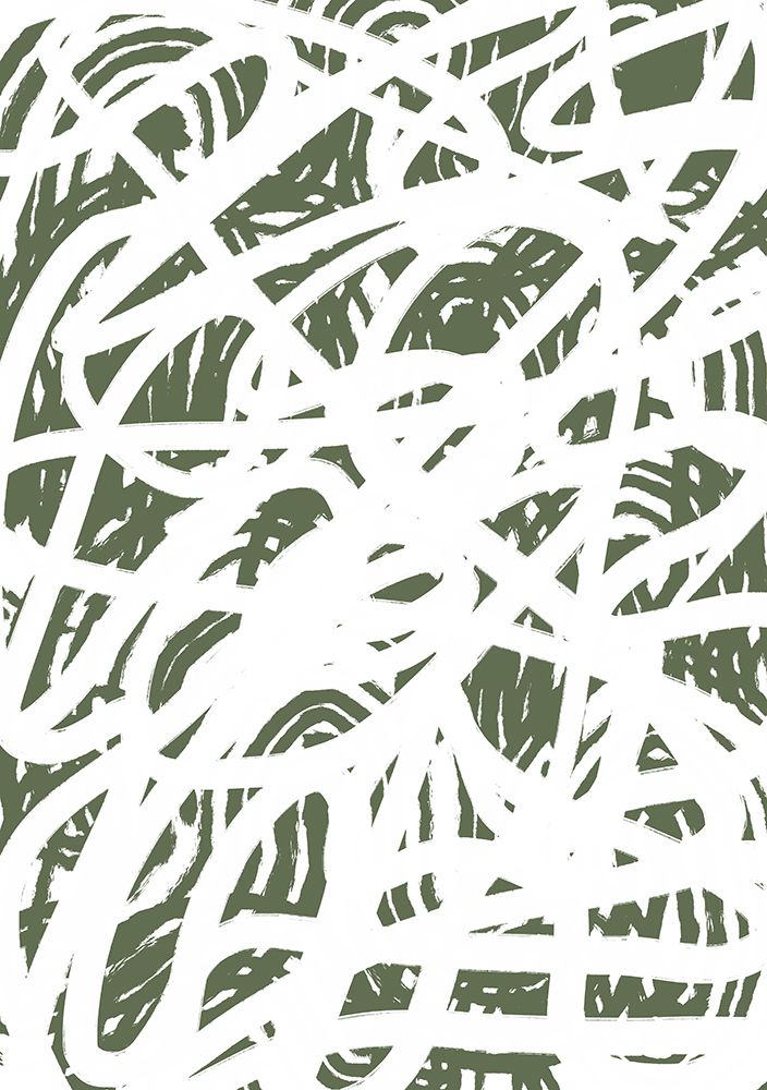 Abstract Green art print by Sharyn Bursic for $57.95 CAD