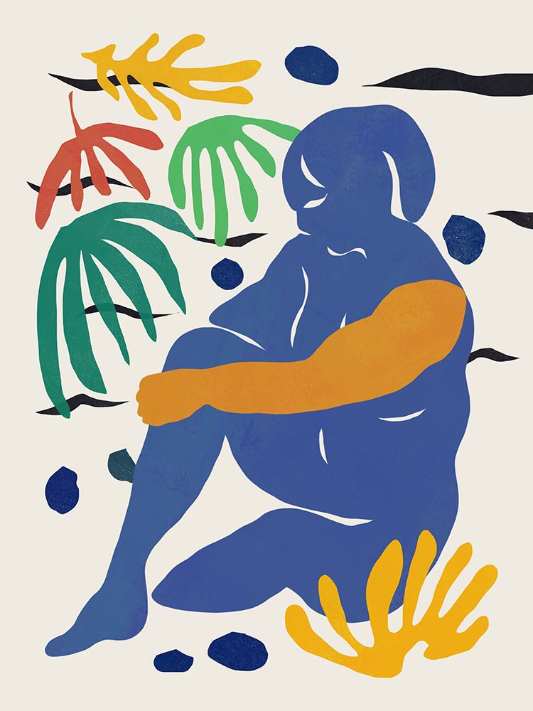 Cut out figurina art print by Little Dean for $57.95 CAD